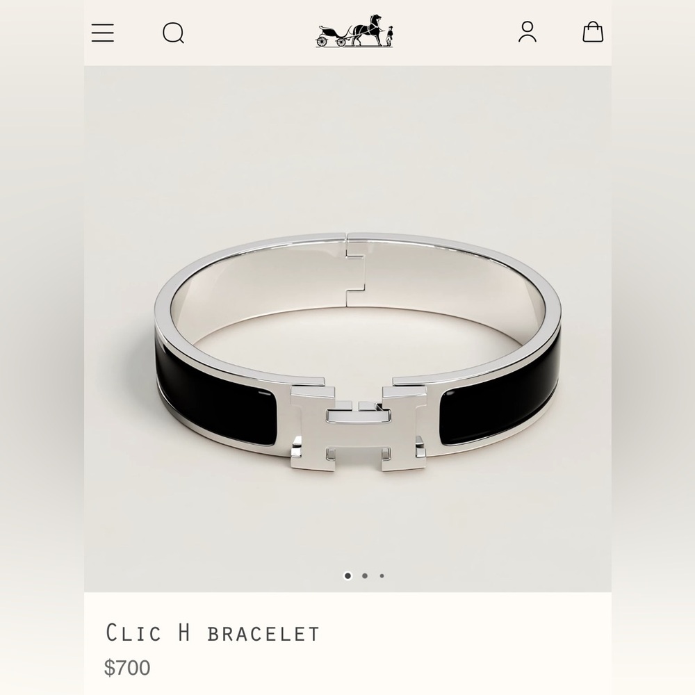 HERMES CLIC H BRACELET